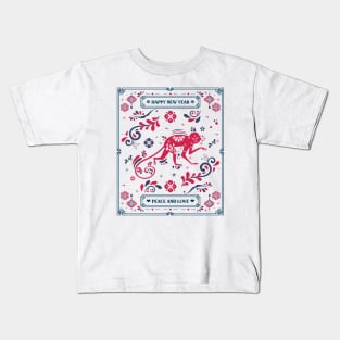 Monkey Monkeys Chinese New Year Year of The Monkey Kids T-Shirt